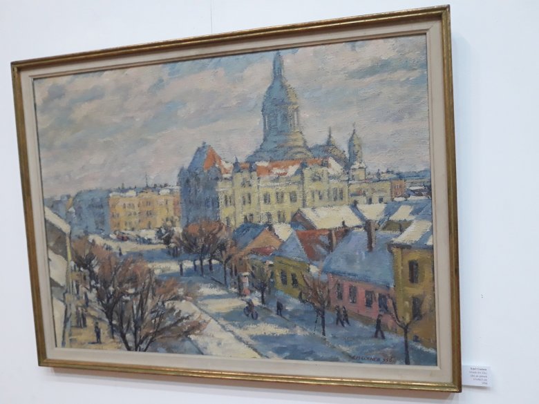 Emil Cornea: Kolozsvári utca •  Fotó: Nánó Csaba