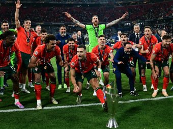Ronaldóék újabb Nemzetek-Ligája győzelmet ünnepelhettek