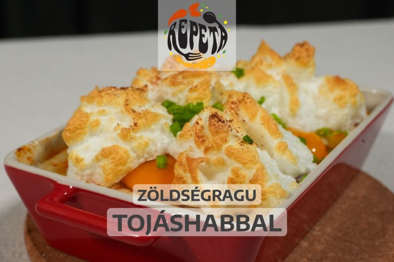 Zöldségragu tojáshabbal – videó