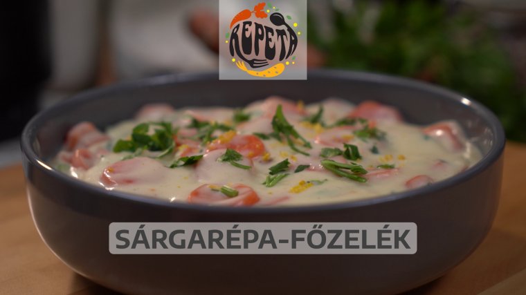 Sárgarépa-főzelék – videó