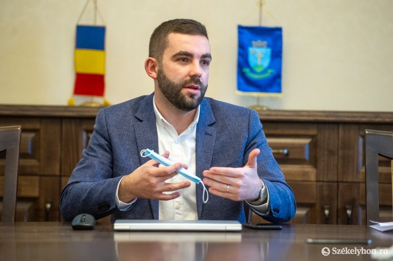 Koncz Hunor János polgármester visszaadná Székelykeresztúr régi fényét •  Fotó: Beliczay László