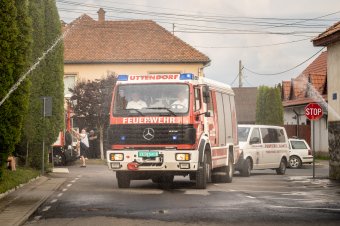 Újabb tűzoltóautóval gazdagodott Szentegyháza