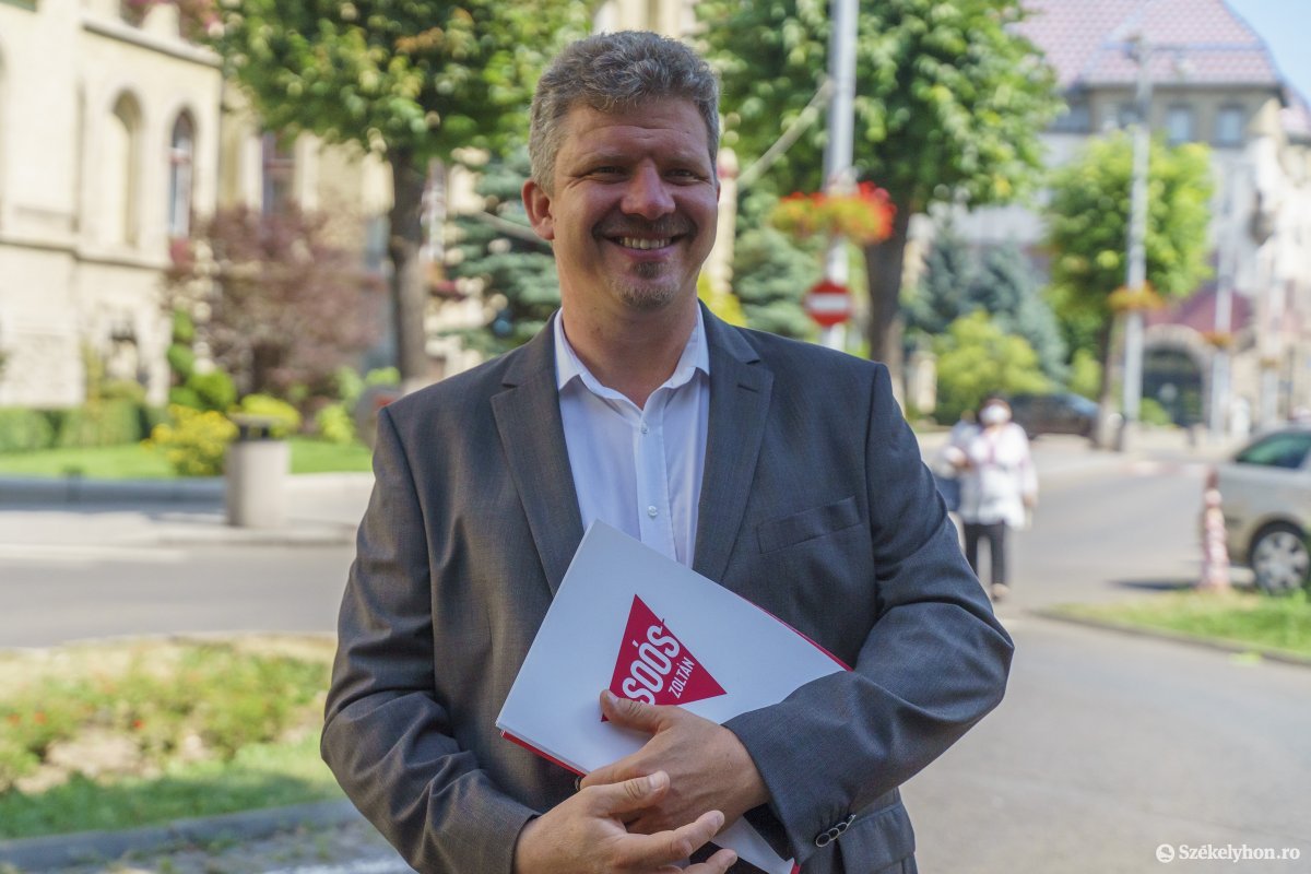 Soós Zoltán bizakodó, úgy véli: elkezdődött Vásárhelyen a Florea-rendszer leváltása •  Fotó: Haáz Vince